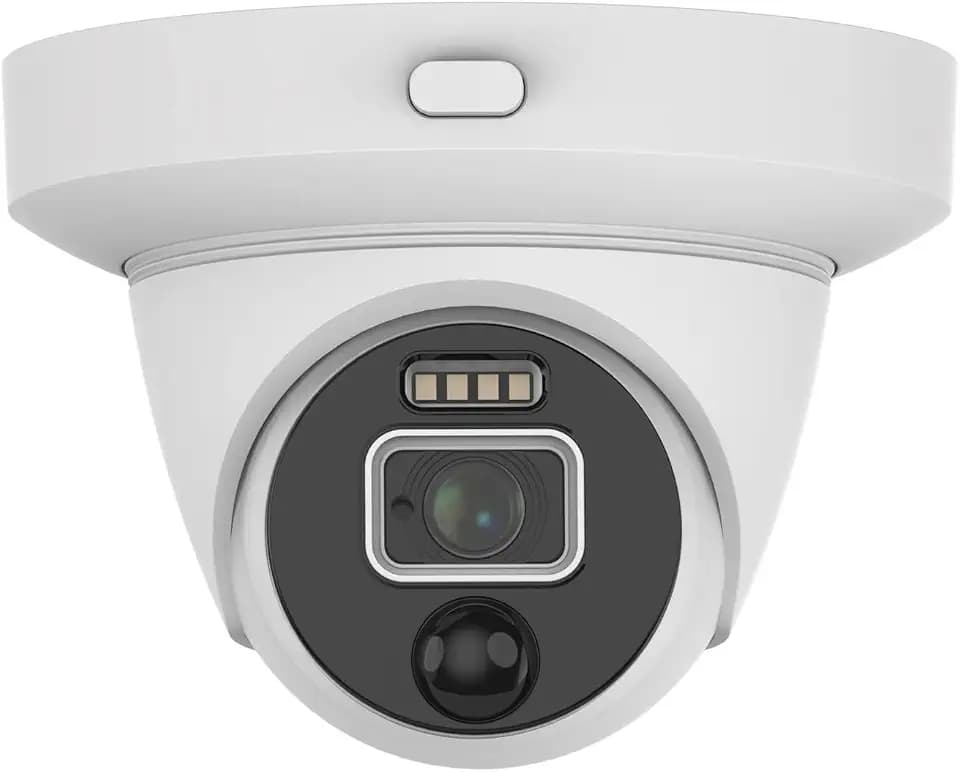 Swann Add-On DVR Flashing Light Dome Security Camera with Sensor Spotlight,1080p Full HD Video,Indoor or Outdoor Design Plus True Detect Heat and Motion Detection for Home Surveillance