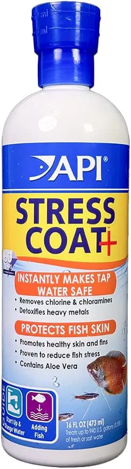API Stress Coat Aquarium Water Conditioner 16-Ounce Bottle