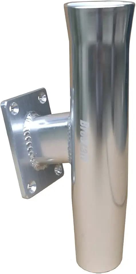 Brocraft Aluminum Tournament Style Single Rod Holder,Wall Mounted/Transom Mounted - 20 Degree