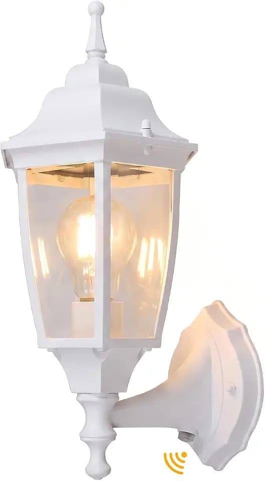 Dusk to Dawn Outdoor Light Fixture, E26 Outdoor Porch Light