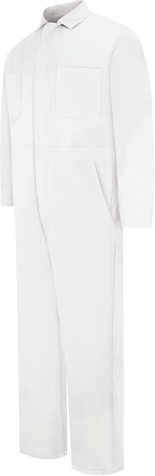Red Kap Men's Snap-Front Cotton Coverall