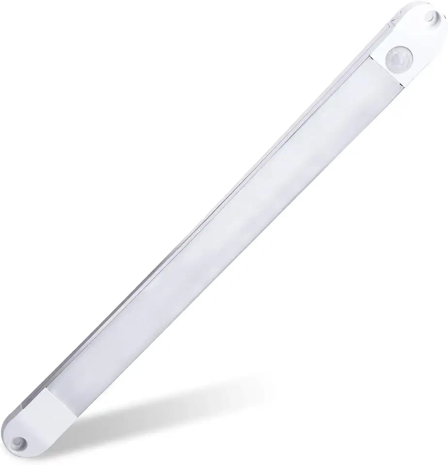 Facon 13Inch LED RV Interior Light Tube with PIR Motion Sensor Function, 12Volts LED Light Bar Tube for RV Van Truck Lorry Camper Boat Caravan Motorhome