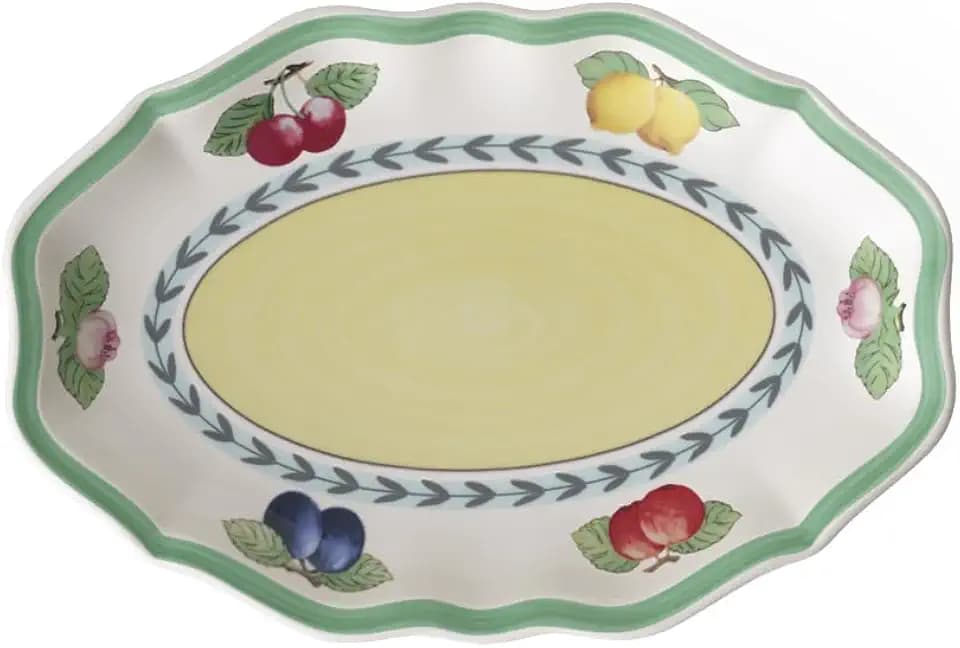 Villeroy und Boch French Garden Fleurence Beilagenschale, Premium Porzellan, Weiß/Bunt