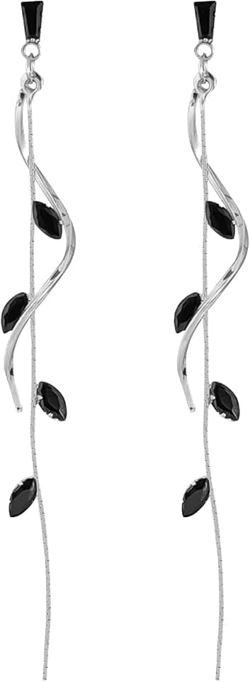 Crystal Drop Earrings,Zirconia Rhinestone Dangling Earrings for Women Prom Party Jewelry Gifts， Dangle Fashion Jewelry Crystal Earrings for Women