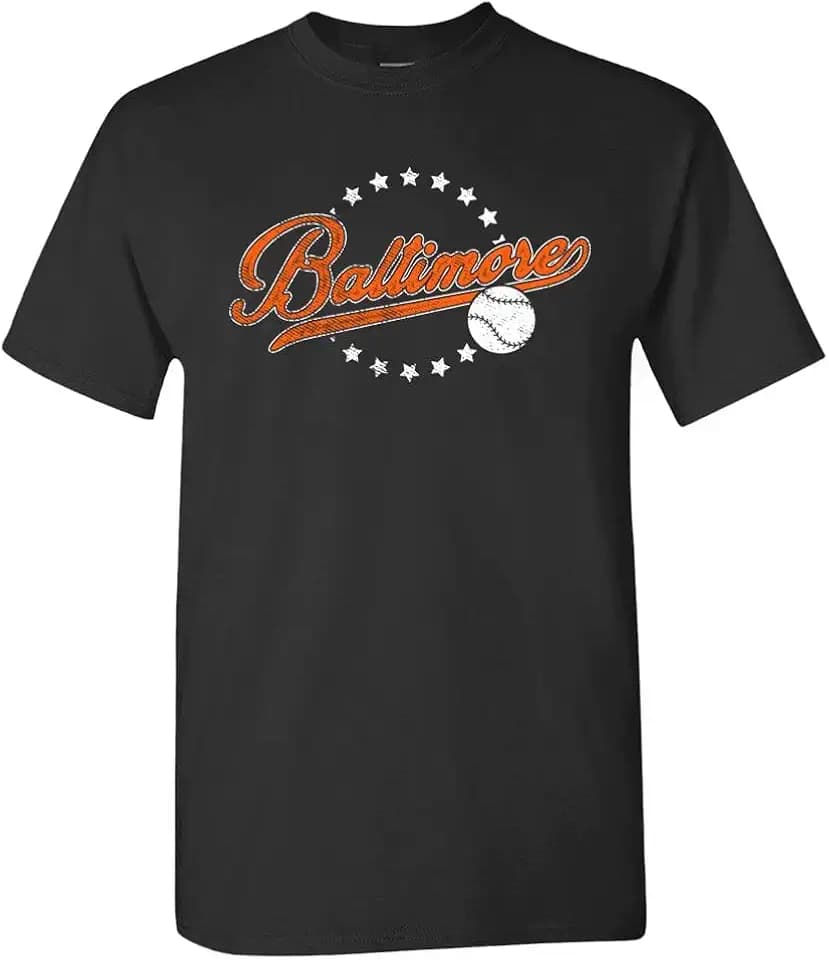 Team Vintage Style Men's T-Shirt for Baseball Fans