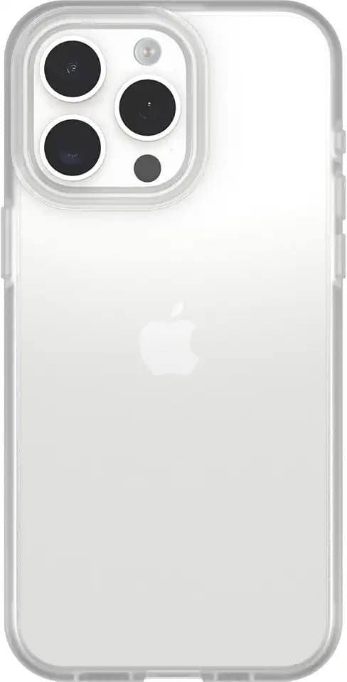 OtterBox iPhone 15 Pro Max Prefix Series Case - Clear, Ultra-Thin, Pocket-Friendly, Raised Edges Protect Camera & Screen, Wireless Charging Compatible, Stylish Minimalist iPhone Case