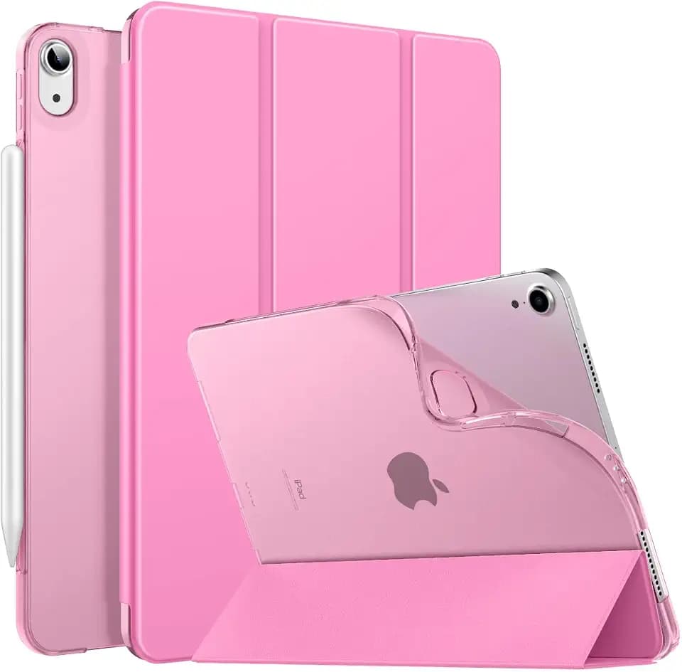 MoKo Case for iPad Air 11 inch M4/M3/M2 2026/2025/2024, Peony