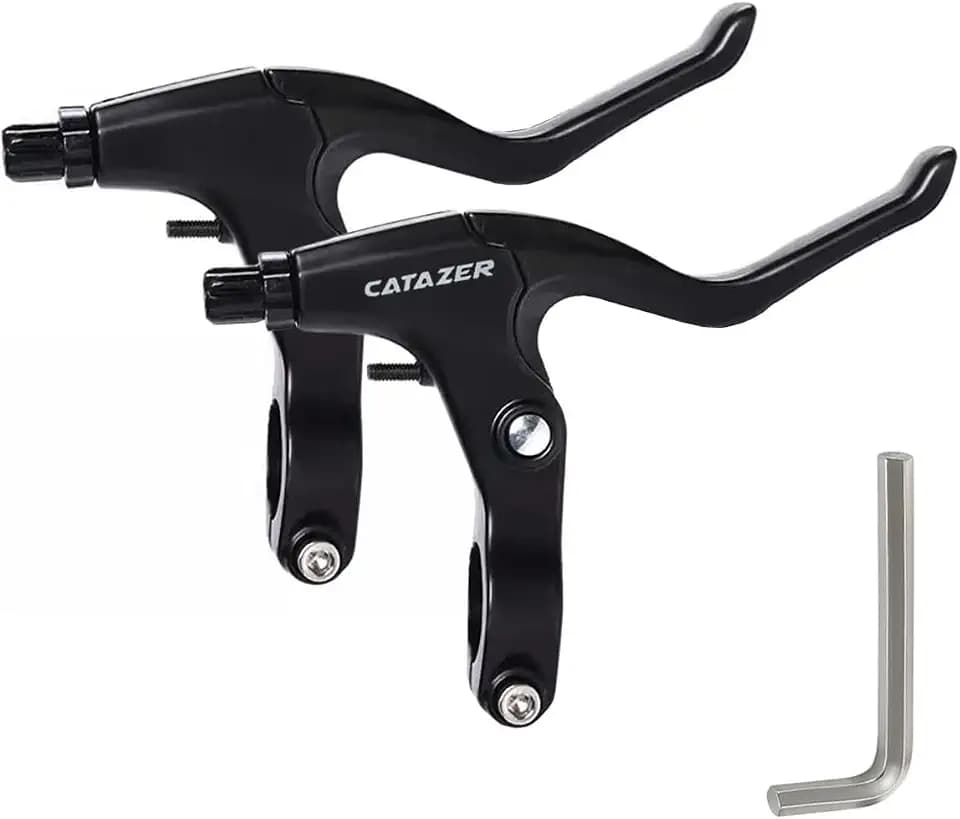 3 Fingers Universal Bike Brake Levers for 22.2mm Handlebar, 1 Pair