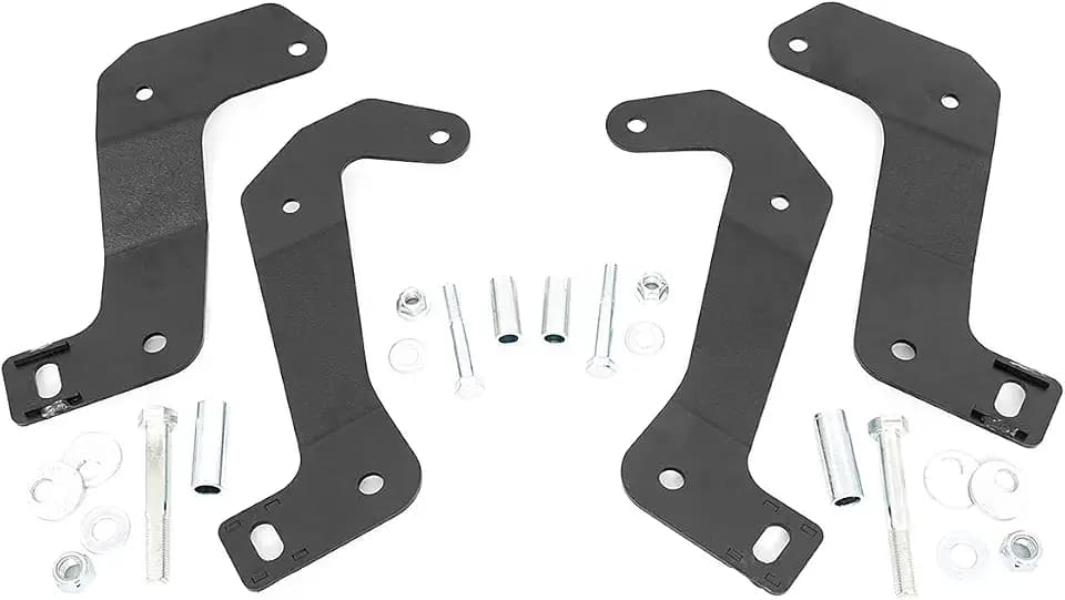 Rough Country Front Control Arm Relocation Kit for 2018-2024 Jeep JL/JT - 110602