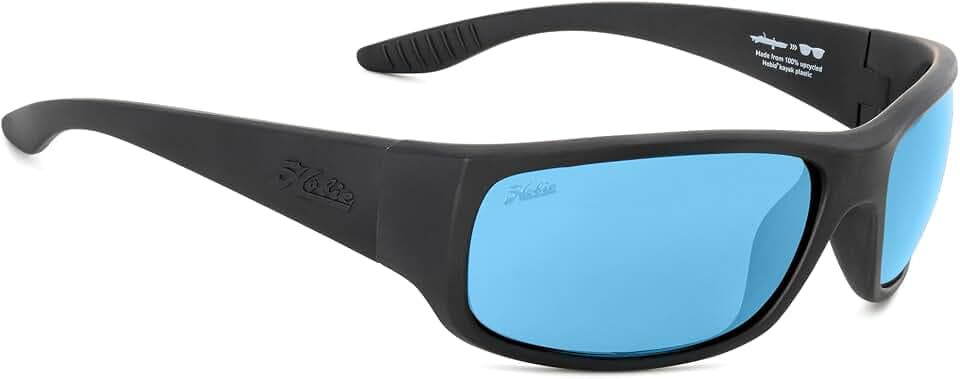 Hobie Hull Float Polarized Sunglasses for Men - Hydroclean 360 Polarized, Floating Upcycled Kayak Frame, UV Protection