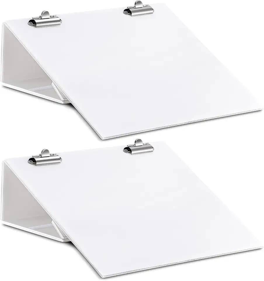 Nuanchu 2 Pcs Folding Slant Board for Writing 14 x 12 Inch