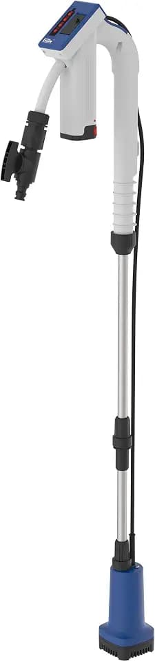 Güde Akku Regenfasspumpe RFP 12-201-04 (12 V, 1500 l/h, TEST gut - sehr Gut, Trockenlaufschutz, Förderhöhe 11 m, max. Korngröße 0,5 mm, Absperrhahn, Teleskopverstellung, inkl. Akku und Ladegerät)