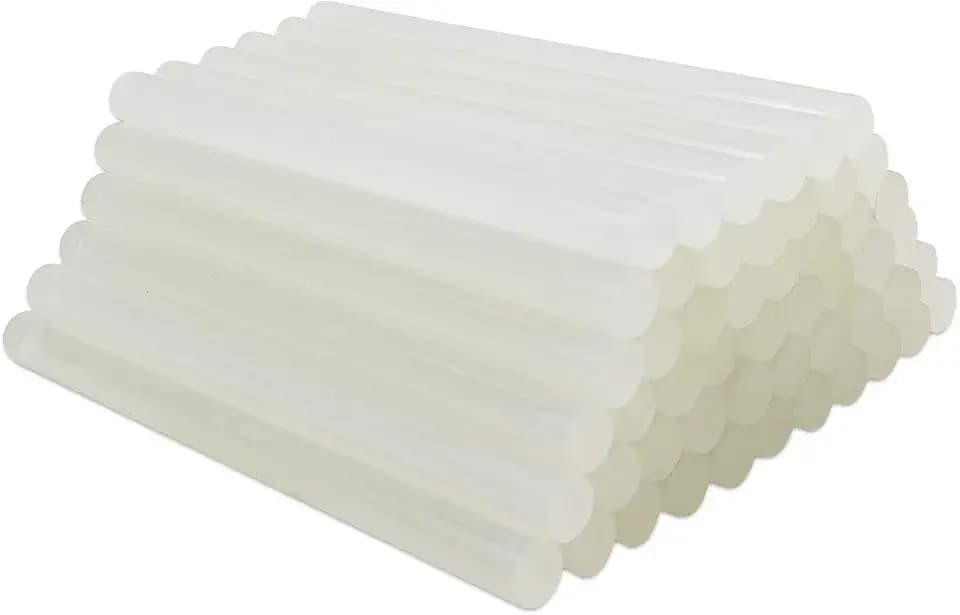 FANGZI 150 x 11mm Heißklebestifte Universal Transparent Super Klebriger Kleber Packung mit 45 Stück