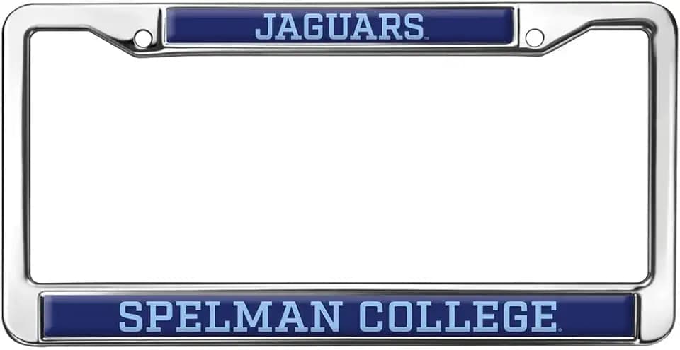 Spelman College Mascot Full Size Standard License Plate Metal Frame