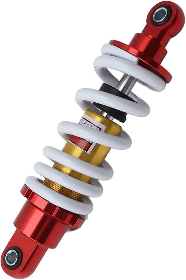 Shock Absorber, Simple Installation 240mm Strut Coil Spring Shock Absorber Waterproof Adjustable Damping for Motorcycle Off Road Scooter ATV
