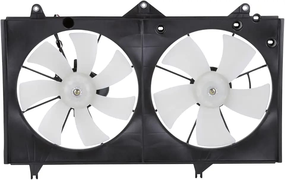 TYC 620400 Cooling Fan Assembly Compatible with 2002-2006 Toyota Camry