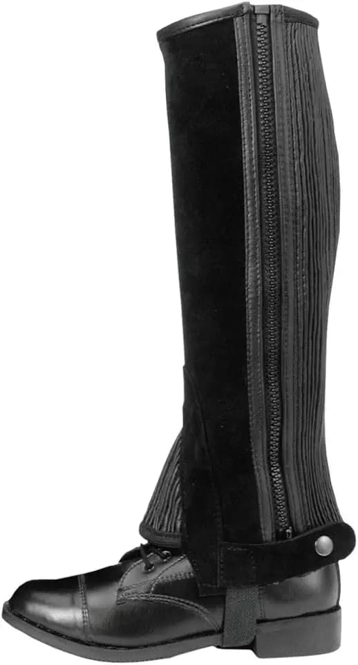 Tough 1 Suede Leather Half Chaps