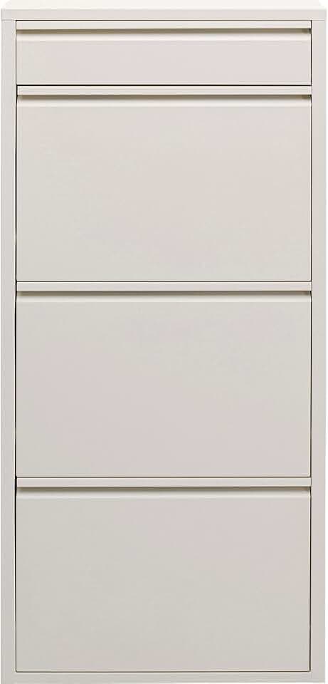 Kare Design Schuhschrank Caruso, Creme, 115x50x15 cm