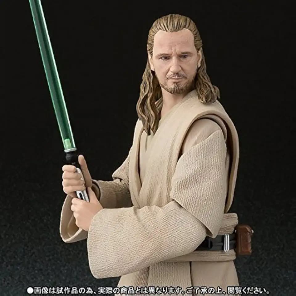 BANDAI Star Wars: Episode I The Phantom Menace - Qui-Gon Jinn Limited Edition [SH Figuarts] [import Japon]