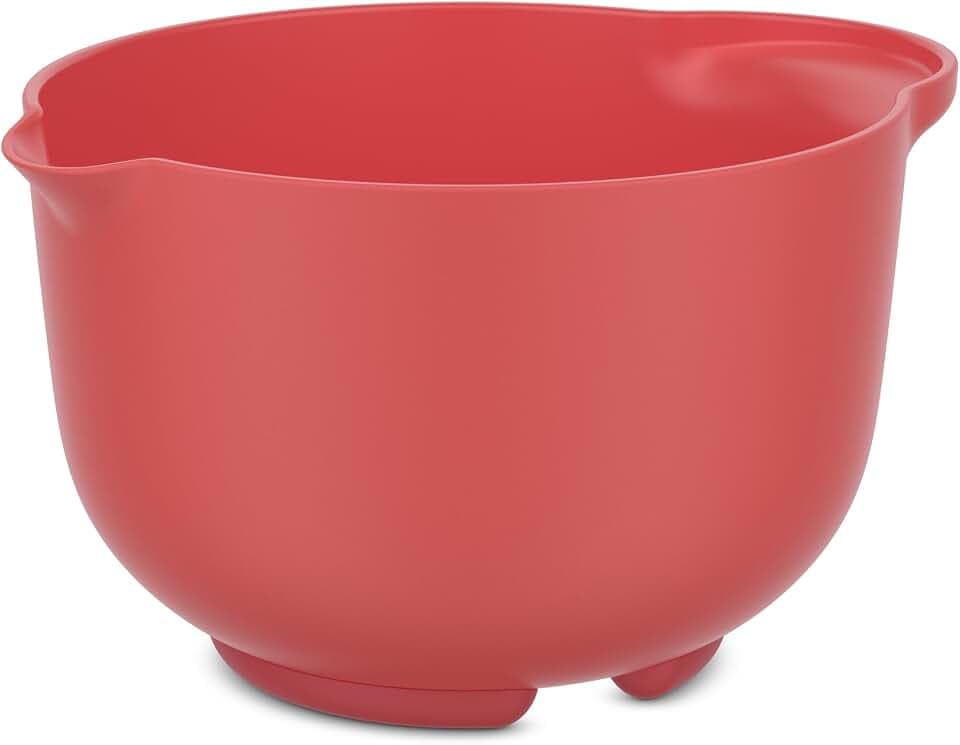 Mepal - Rührschüssel Chef it - Anti-Rutsch Boden - Mikrowellen- und Spülmaschinengeeignet - Schüssel - Material beständig bis zu 110°C - 1500 ml - Coral