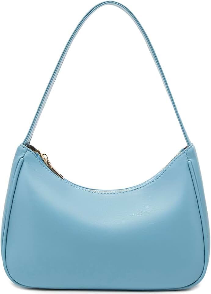 CYHTWSDJ Shoulder Bags for Women, Cute Hobo Tote Handbag Mini Clutch Purse with Zipper Closure