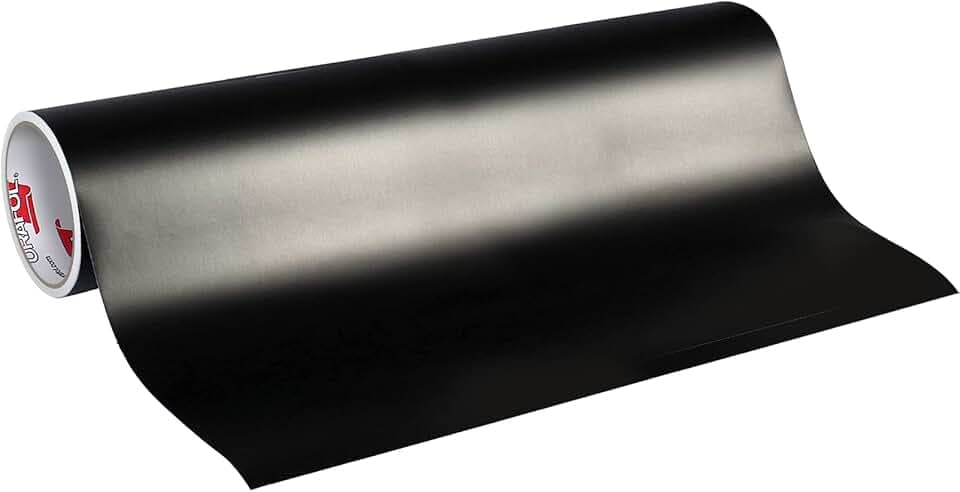 24" x 10 Ft Roll of Oracal 651 Matte Black Vinyl for Craft Cutters and Vinyl Sign Cutters