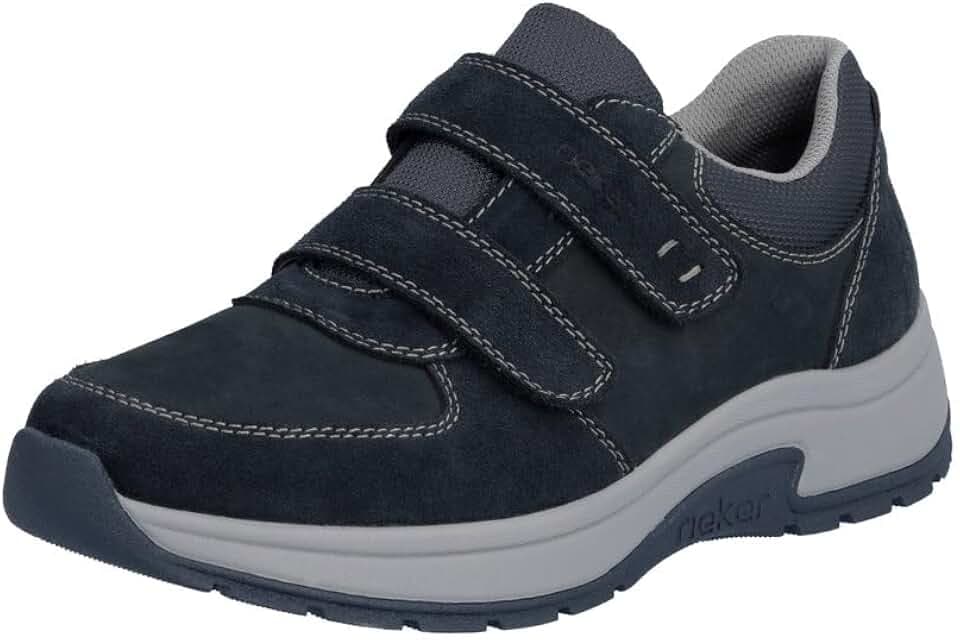 Rieker Klettschuh Schwarz