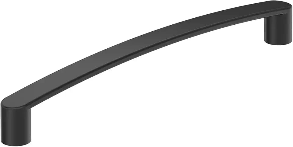 Amerock 10 Pack 6-5/16" Rift Matte Black Drawer Pull