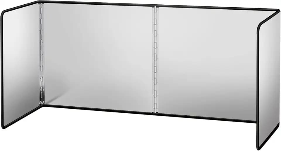 Spritzschutz 4 Seitiger Faltbarer Anti Splatter Schild Antihaftbeschichtung Küchen Spritzplatte Spritzschutzwand für Gaskocher Herdplatte Bratpfanne und Friteuse(30x76x30cm)