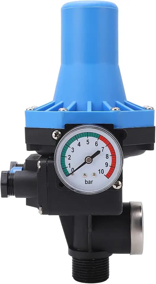 Wasserpumpen-Druckregler, Anpassung G1-Schnittstelle Wasserdichter Wasserdruckschalter für den industriellen Einsatz(220 V bis 240 V 1,1 KW)