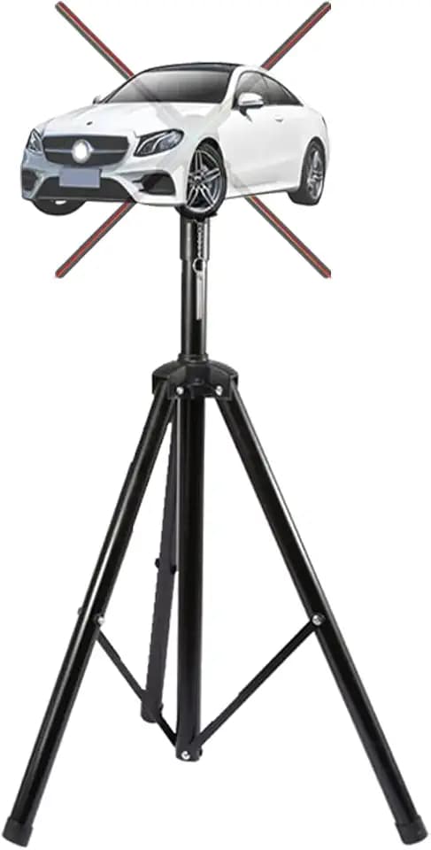 3DHologramFan Stand with Multi-Function Base, Height 39.4 to 69 Inch, 150 Pounds Load-Bearing for A Variety of 3D Rack