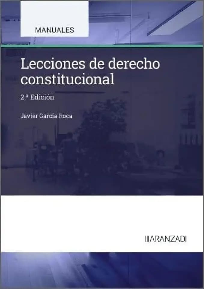 Lecciones de Derecho Constitucional (Manuales Universitarios)