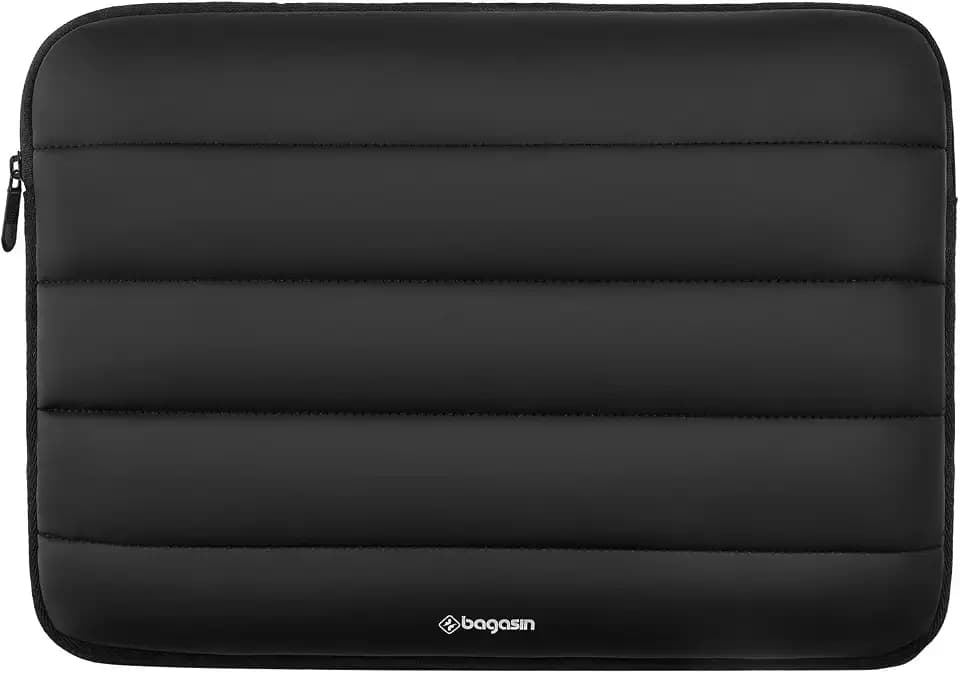 Bagasin 15 15.6 16 Inch Puffy Laptop Sleeve Case for MacBook Pro