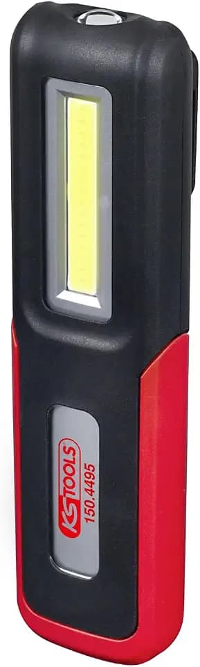 KS Tools 150.4495 Mobile Werkstatt-Handlampe | knickbar | 3 Watt COB LED