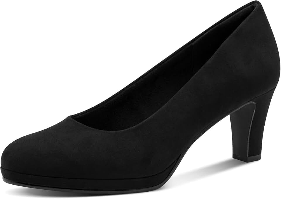 MARCO TOZZI Damen Pumps weiches Feel Me Fußbett weiches Innenfutter Vegan Vegan