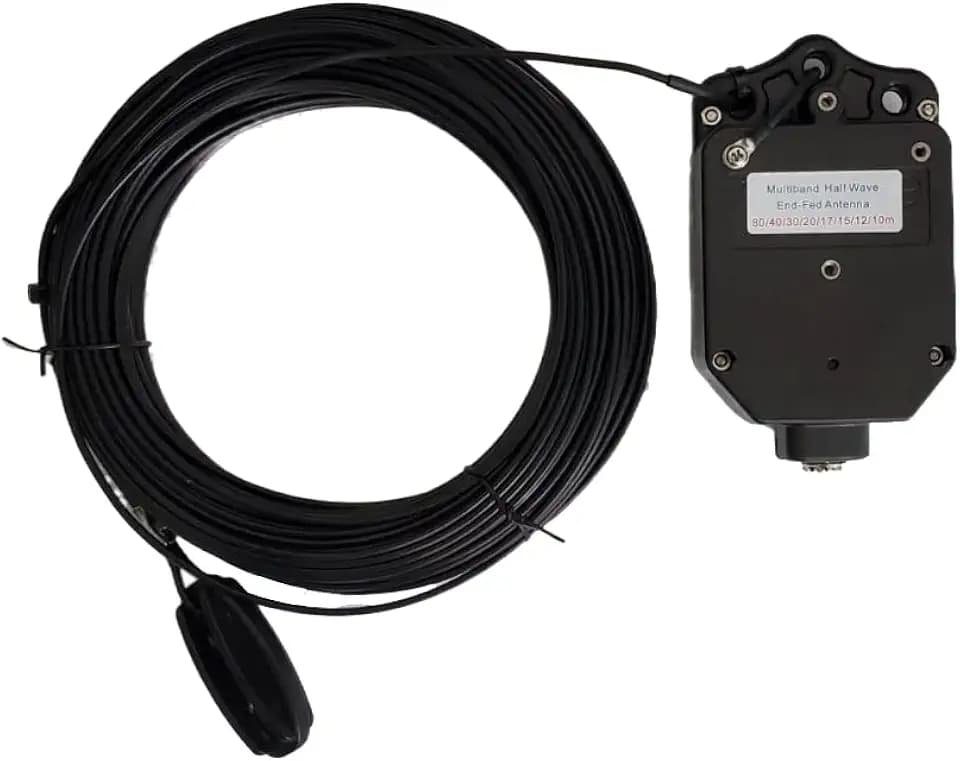 JYR8010-150W Multi-Band End Fed Half Wave Antenna 8 Bands 3.5-29.7 MHz No Tuning