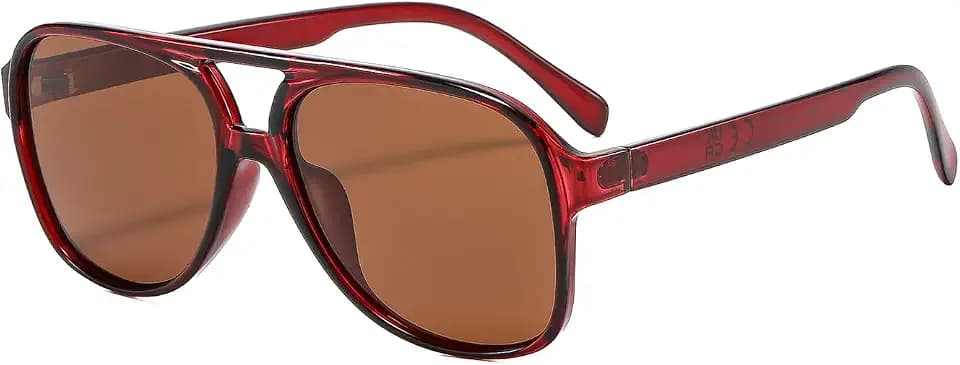 Classic Aviator Sunglasses Polarized Women Men Shade UV400 TAC Lens TR90 Frame Lightweight Fishing Golf Driving