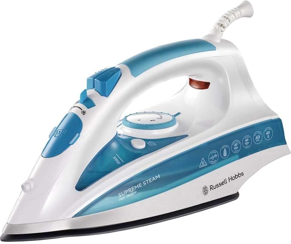 Russell Hobbs Dampfbügeleisen, 2600 Watt, 210 g Extra-Dampfstoß