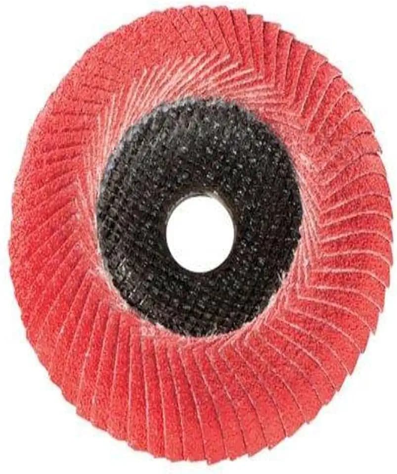 Metabo - Application: Steel/Stainless Steel - 6" Convex Flap Disc P60 CER (626488000), Flap Discs & Specialty Wheels