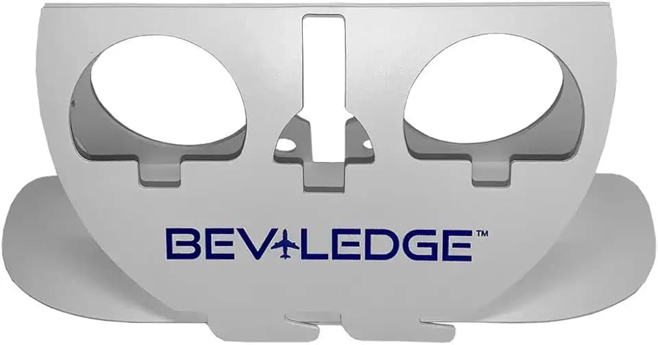 BEVLEDGE The US Patented- Airplane Window Organization Station -One of The Hottest New Travel Accessories. [Seen on The Today Show & GMA] Makes The Perfect Holiday Present. w/Luggage tag & Micro-Bag