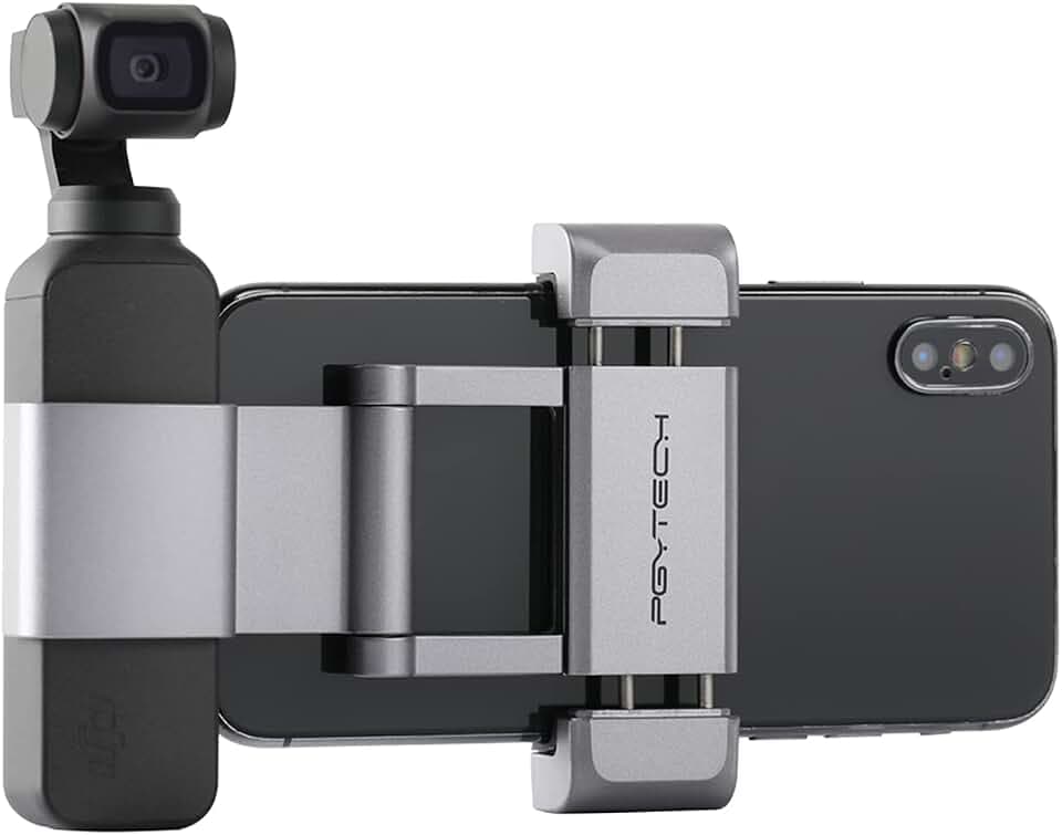 PGYTECH Handyhalterung Smartphone Halterung PRO für Osmo Pocket/Osmo Pocket 2
