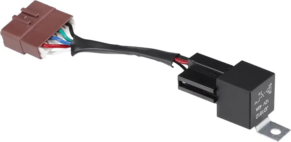 X AUTOHAUX Male Main Relay Kit 5-Blade for Honda Civic 1992-2001,for Honda CRV 1997-2001, for Acura CL 1997-2003 Main Relay Harness 39400-S10-003, 39400-SR3-003