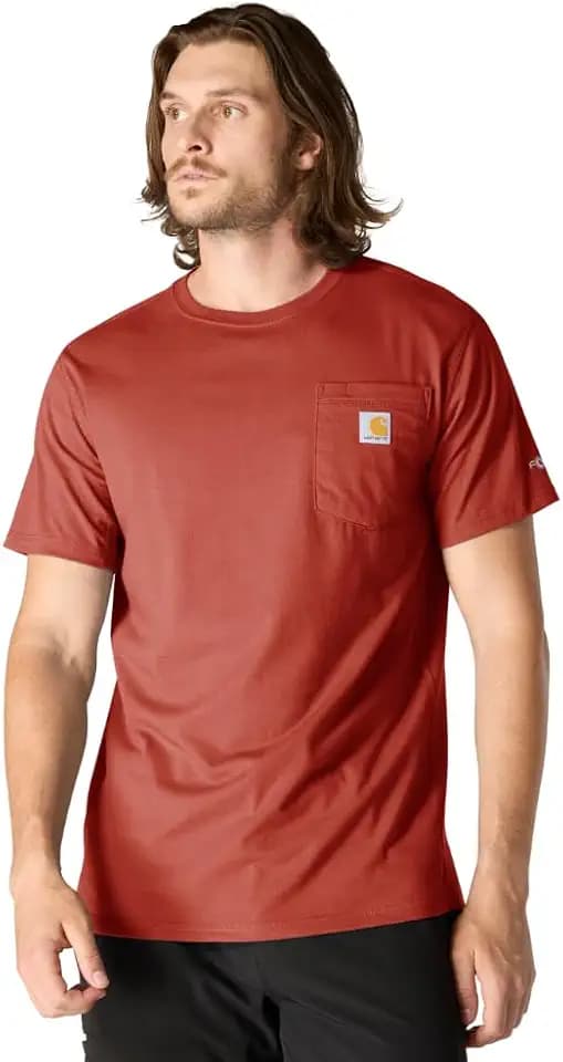 Carhartt Men's Force Relaxed Fit Midweight Short-Sleeve Pocket T-Shirt