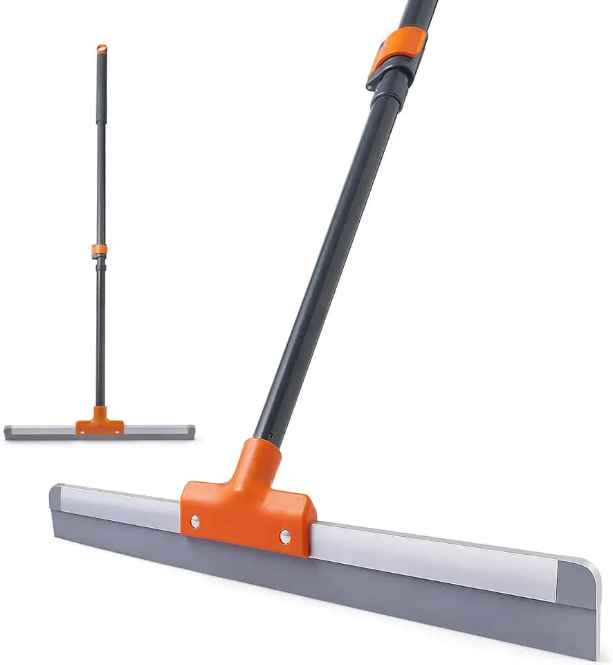 CLEANHOME Abzieher Dusche,43cm breit Gummiabzieher für Boden