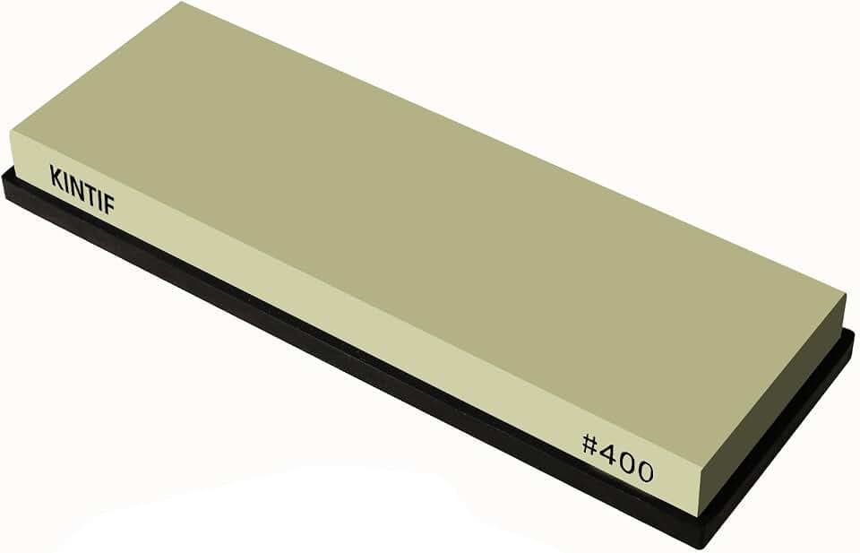 diamond Sharpening Stone Whetstone #400 Coarse, Mixed abrasive SiC，Fast Cutting, Ideal for Hard Metals, Great Feedback