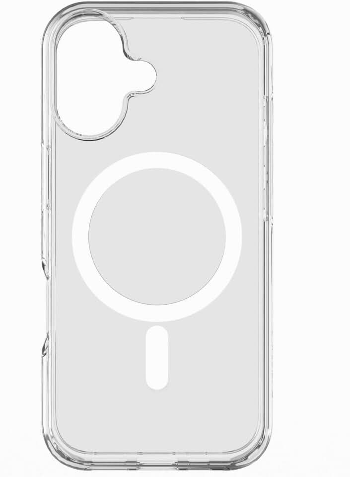 cellularline - Gloss Mag - Transparente Hülle - Kompatibel mit Magsafe-Aufladung - Kompatibel mit iPhone 17 - Transparent