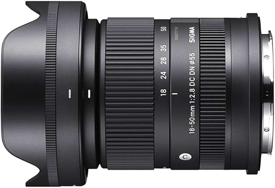 Sigma 18-50mm F2.8 DC DN Contemporary für Sony-E Objektivbajonett, schwarz