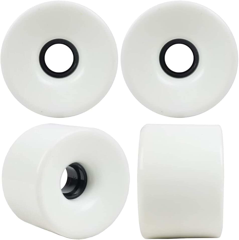 60mm Longboard Skateboard Räder Härte 78A Polyurethan Cruising Rad Kostenlose ABEC-9 Lager und Spacer Set von 4