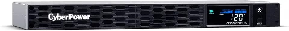 CyberPower CP500PFCRM1U PFC Sinewave UPS Battery Backup and Surge Protector
