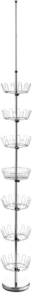 Whitmor 6060-4189 Schuh-Spinne vom Boden bis zur Decke
